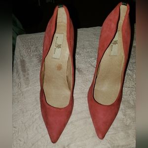 Mia Limited Edition Red Suede Pump size 9